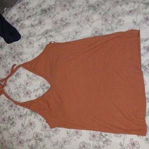 Burnt Orange Old Navy Halter Top